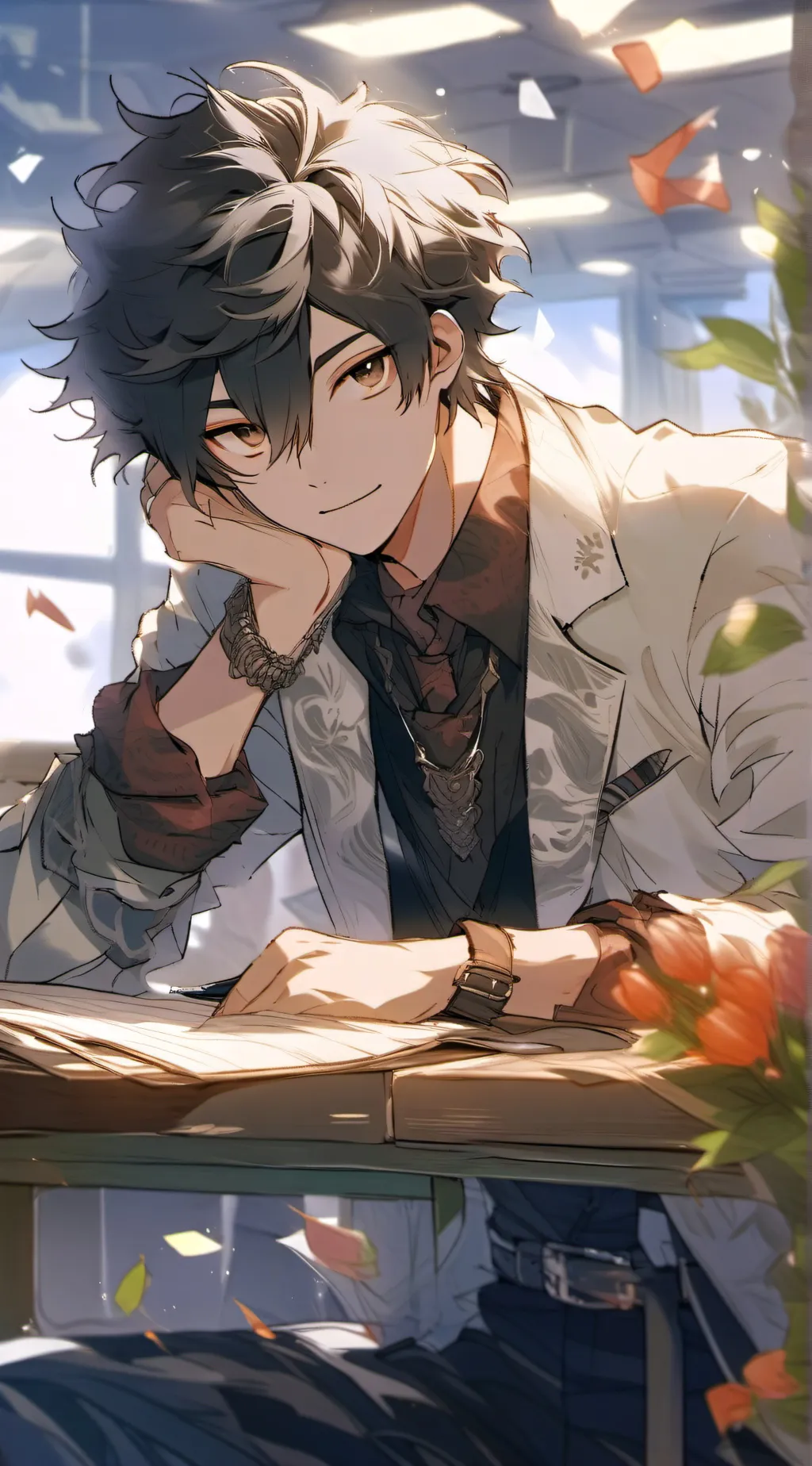 ai character: Asher background