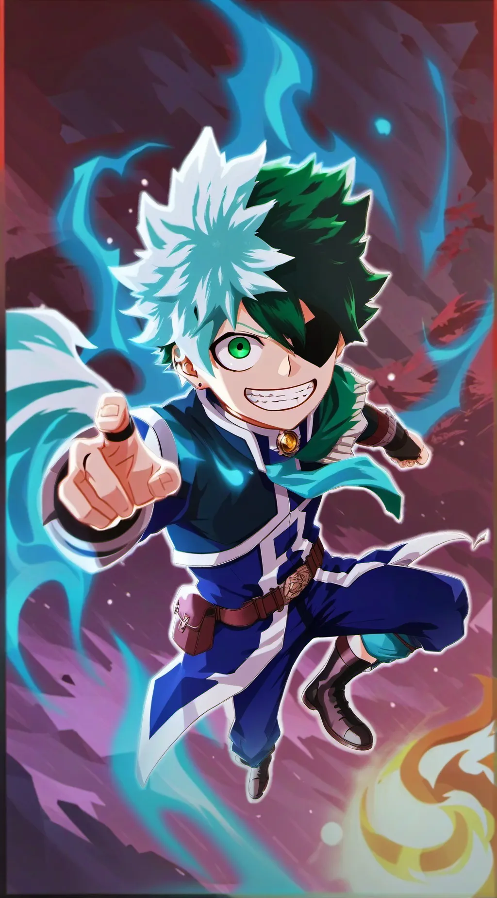 ai character: MHA USJ background
