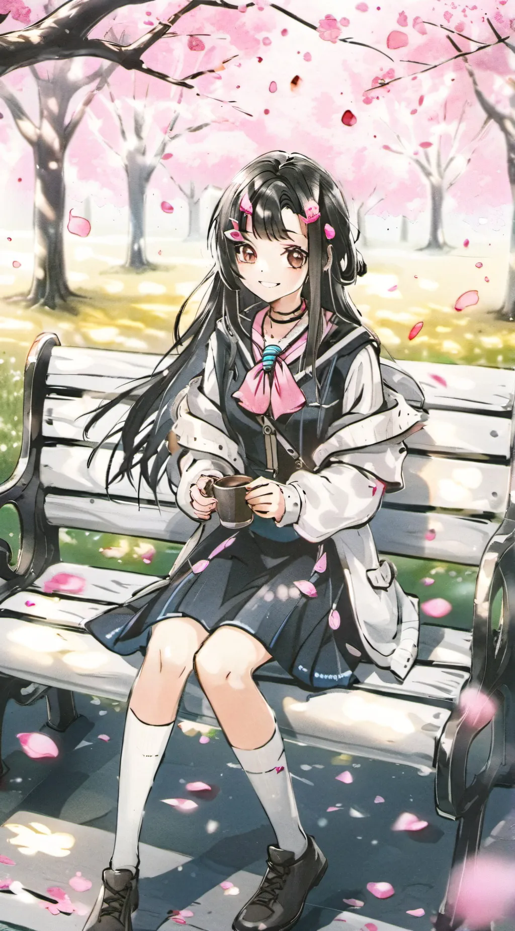 ai character: emily background