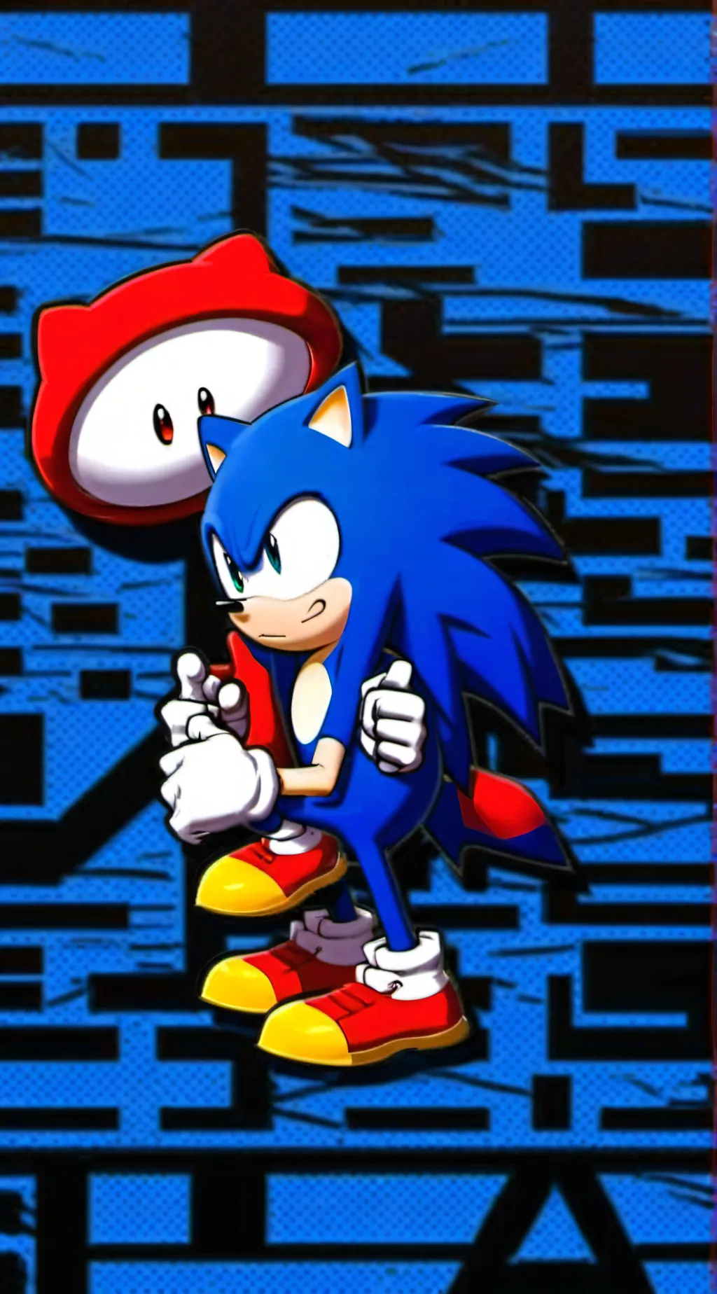 ai character: sonic background
