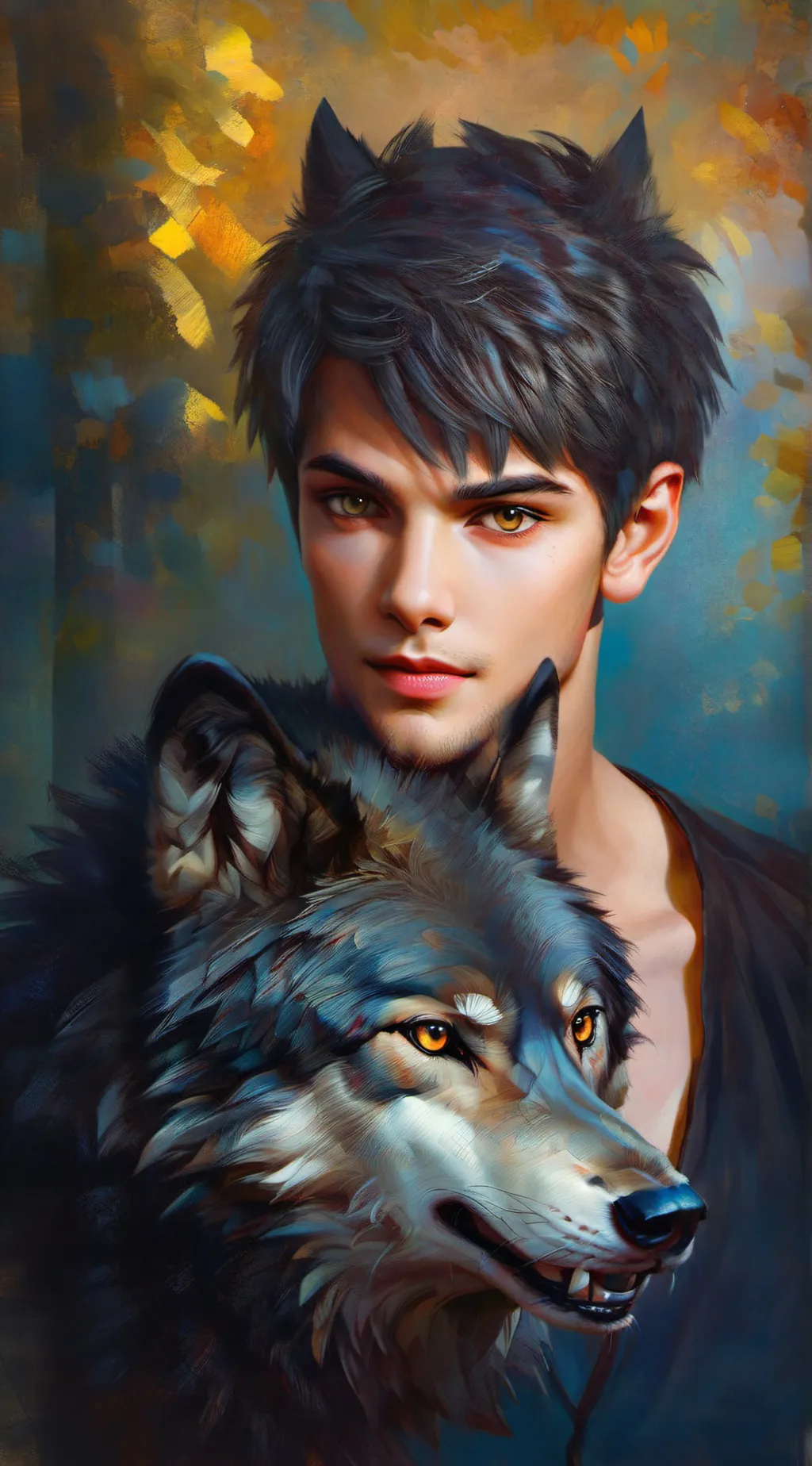 ai character: lucas background