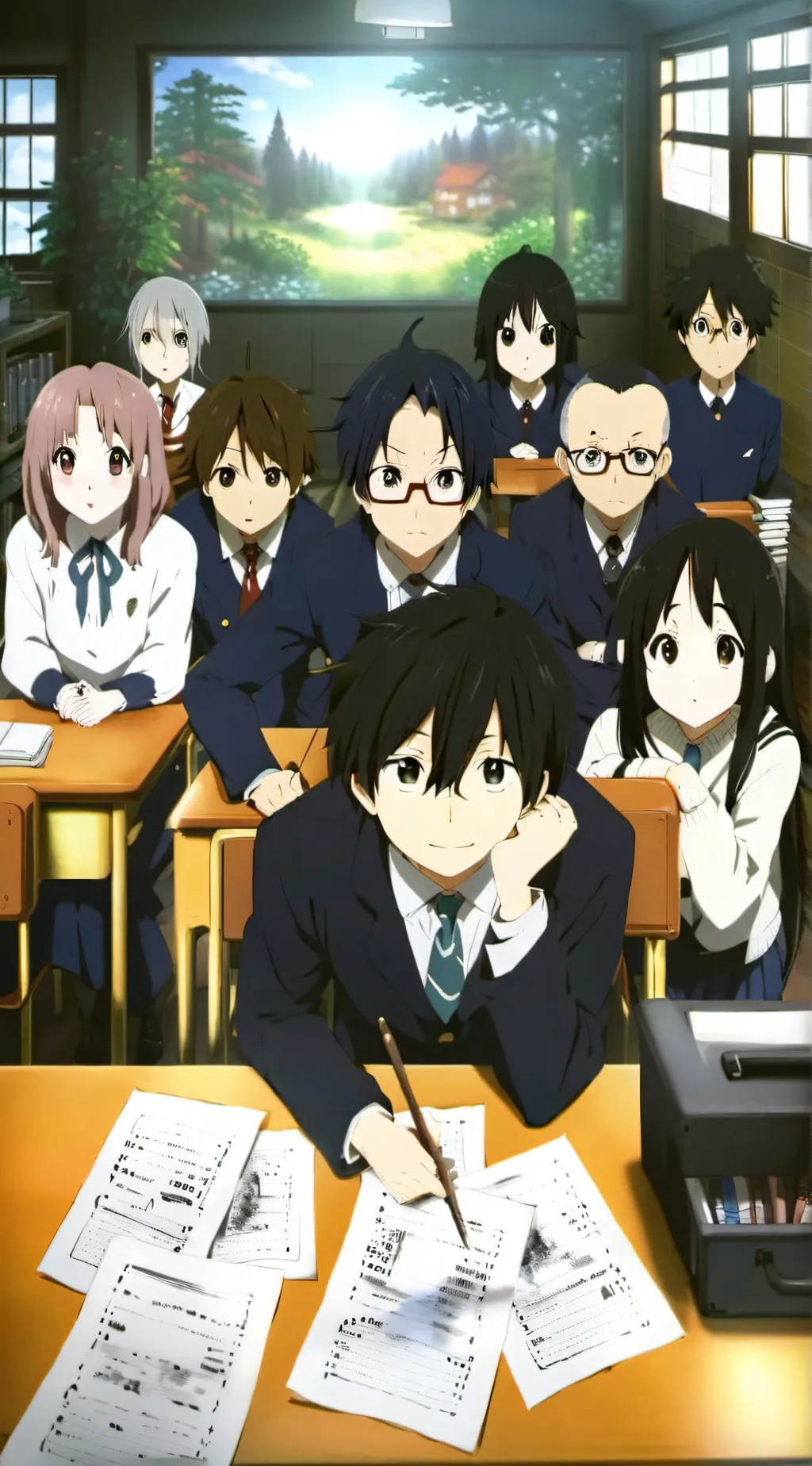 ai character: mha background