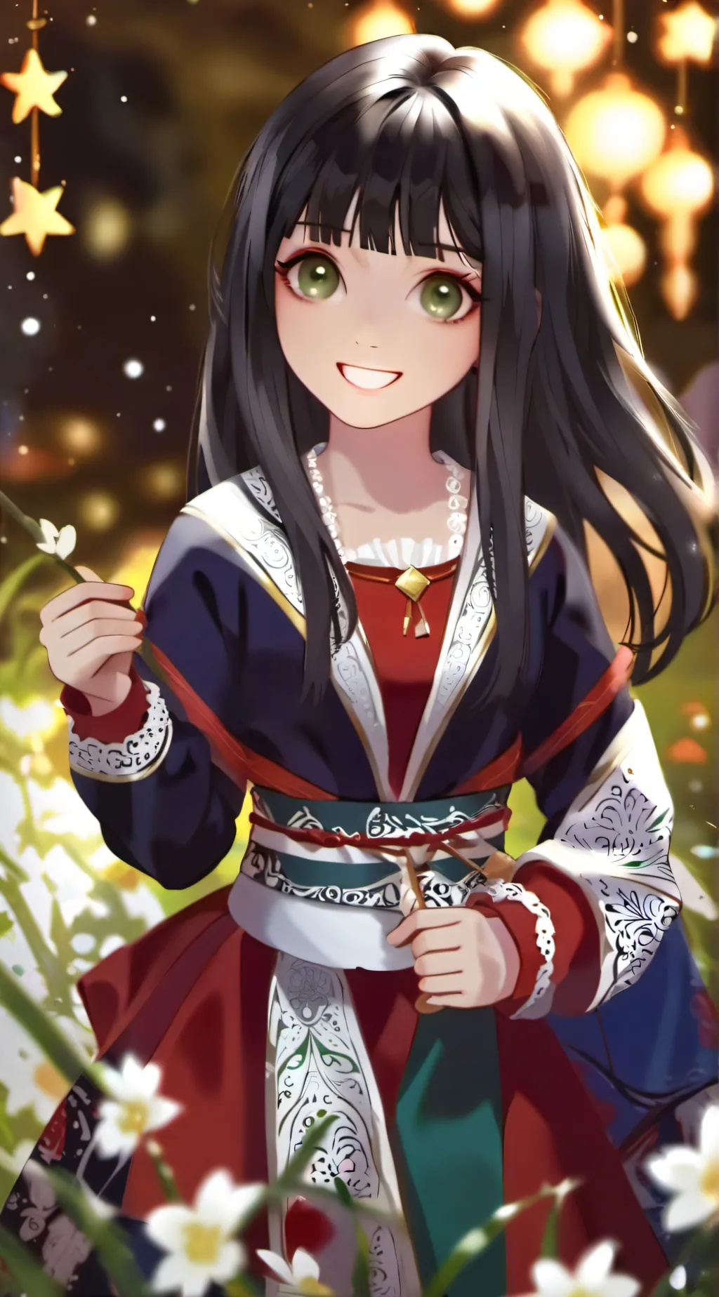 ai character: mikhaela  zea background