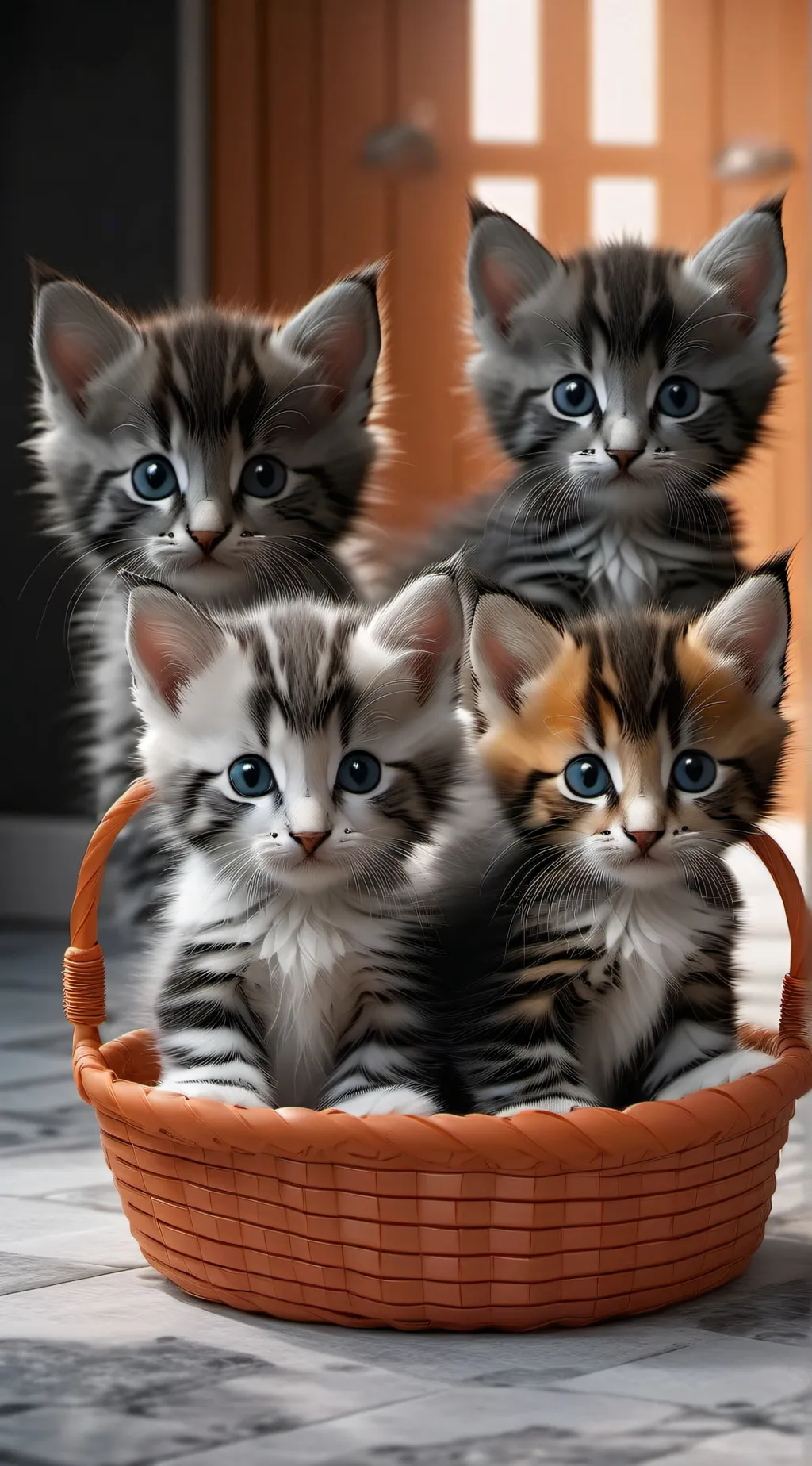 ai character: Milk,Pump,Lil,Rose background