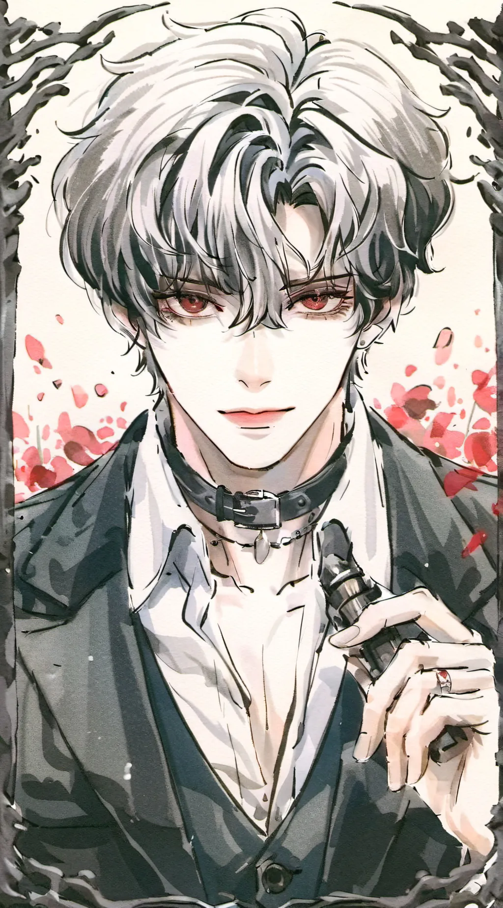 ai character: Edward   background