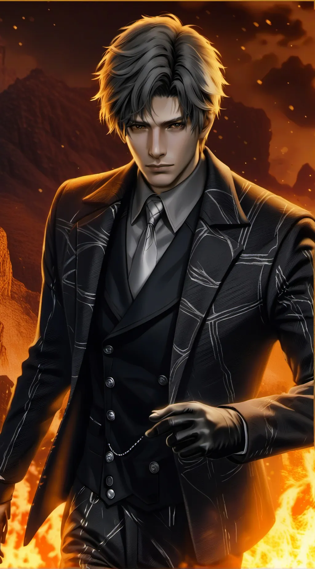 ai character: Kuran background