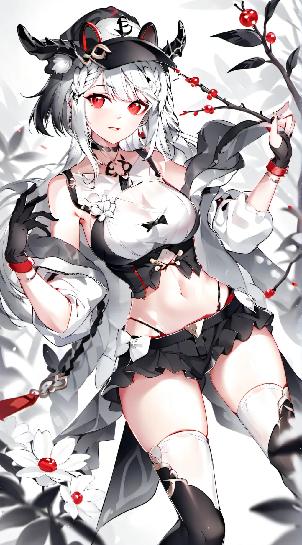 ai character: Your Gf is cute background