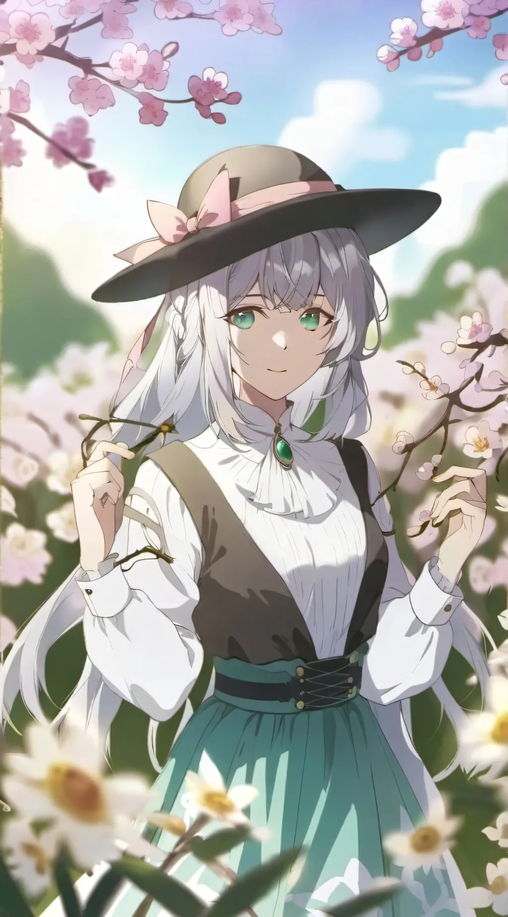 ai character: Luna background