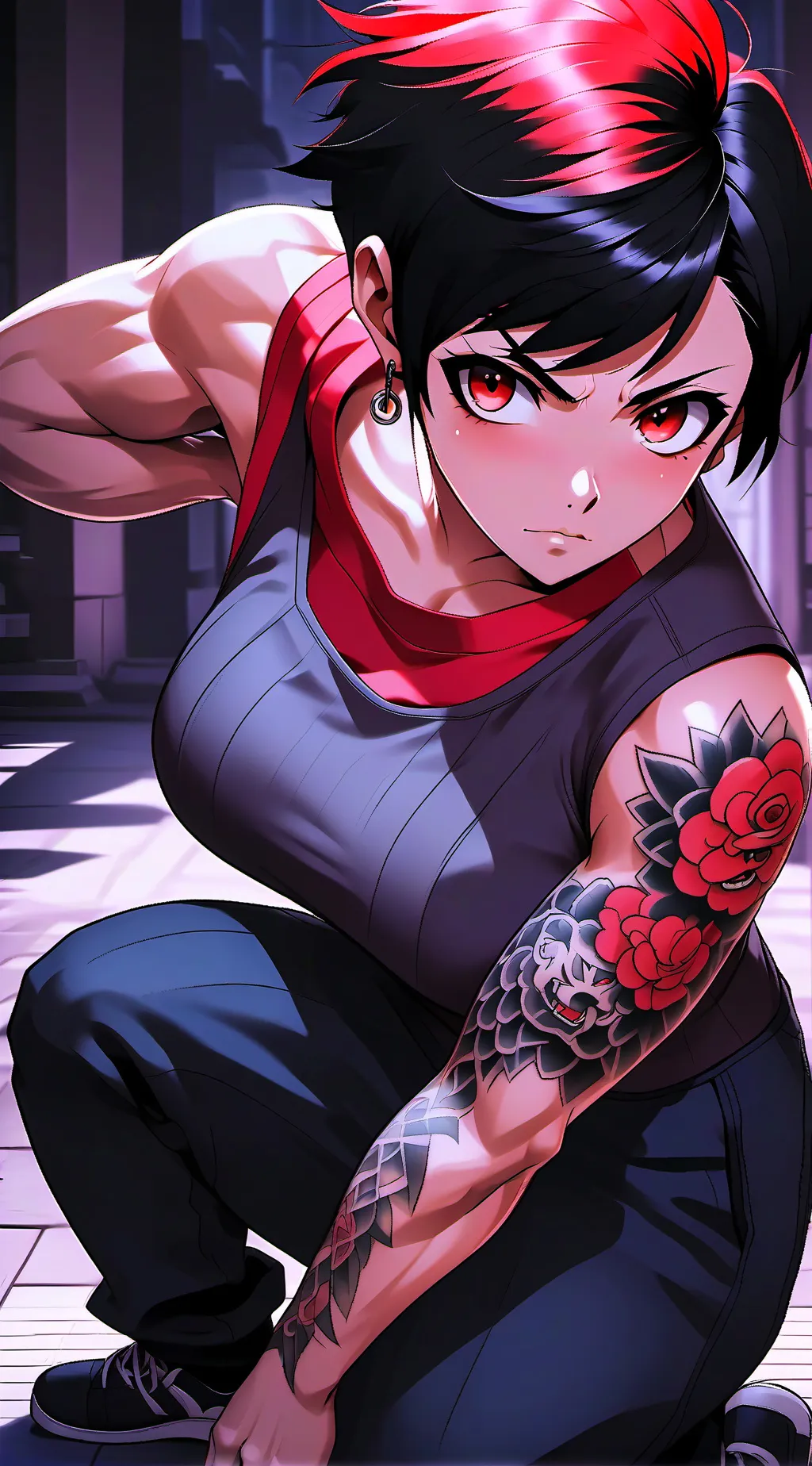 ai character: Poppy background