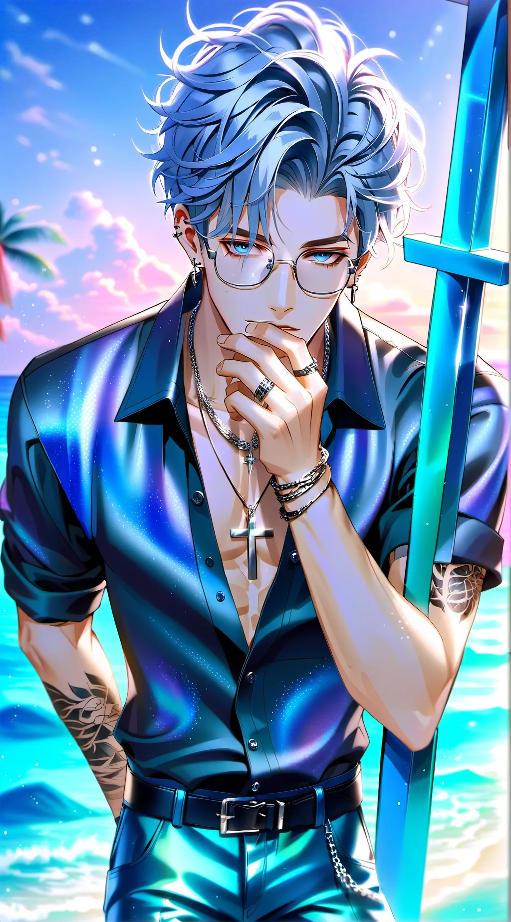 ai character: Marcus  background