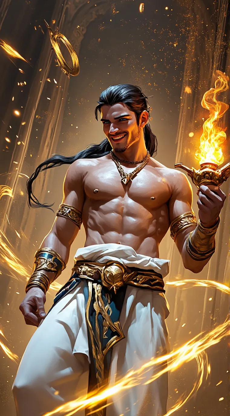 ai character: Infinity (Finn) background