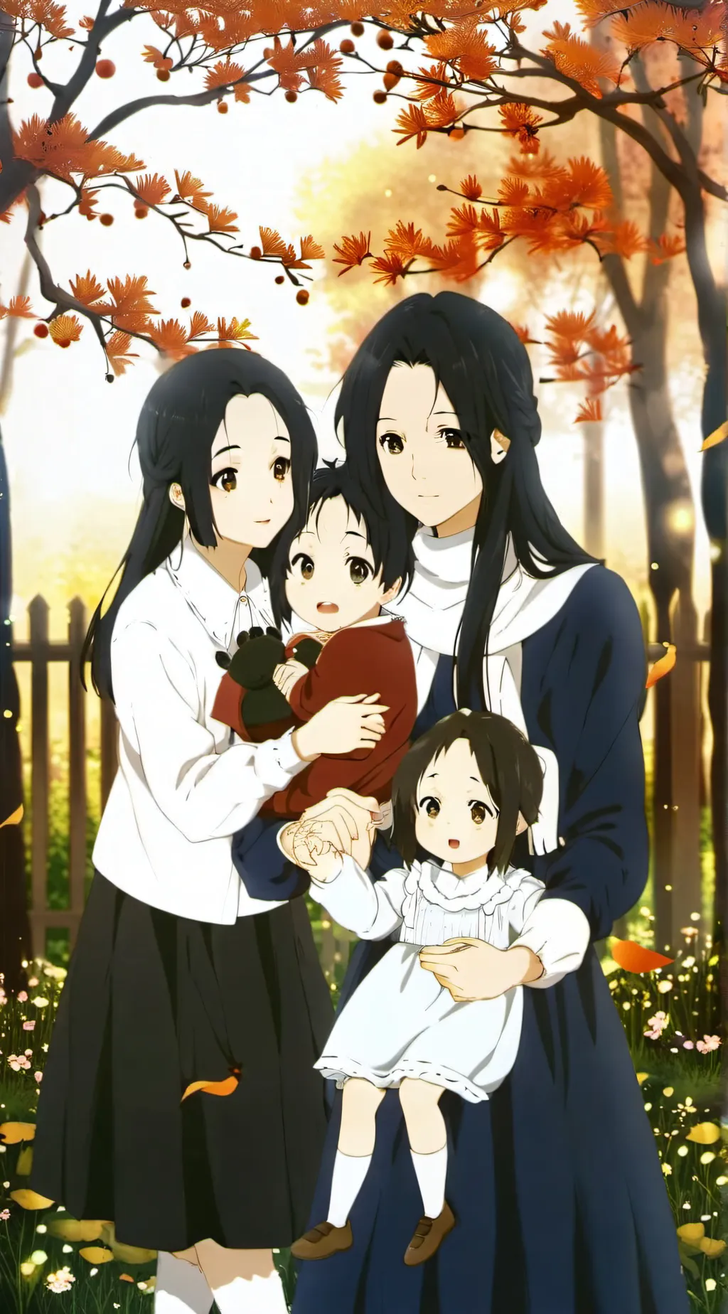 ai character: sibling family  background