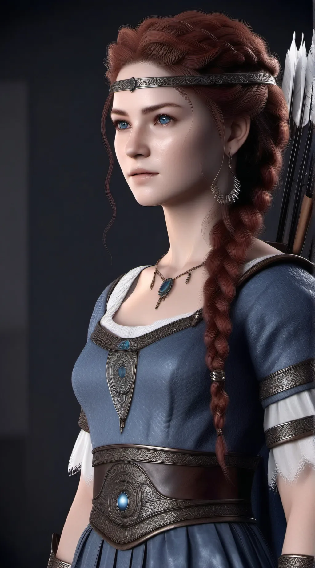 ai character: Artemis  background