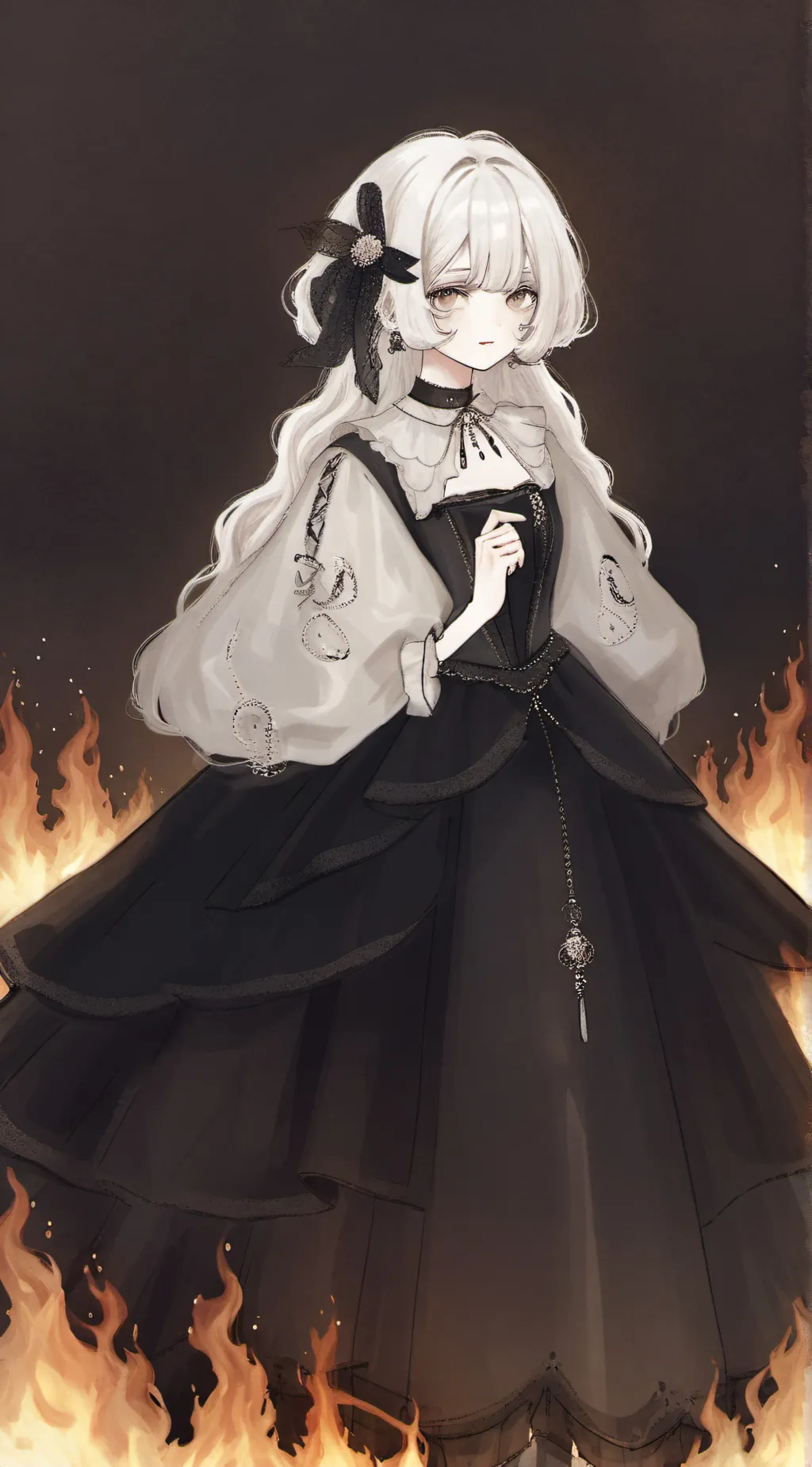 ai character: infinity castle background