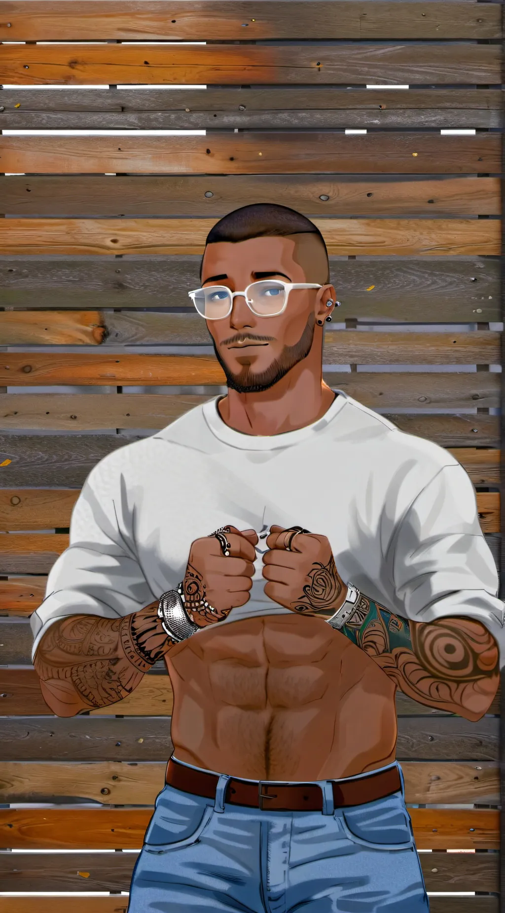 ai character: Von background