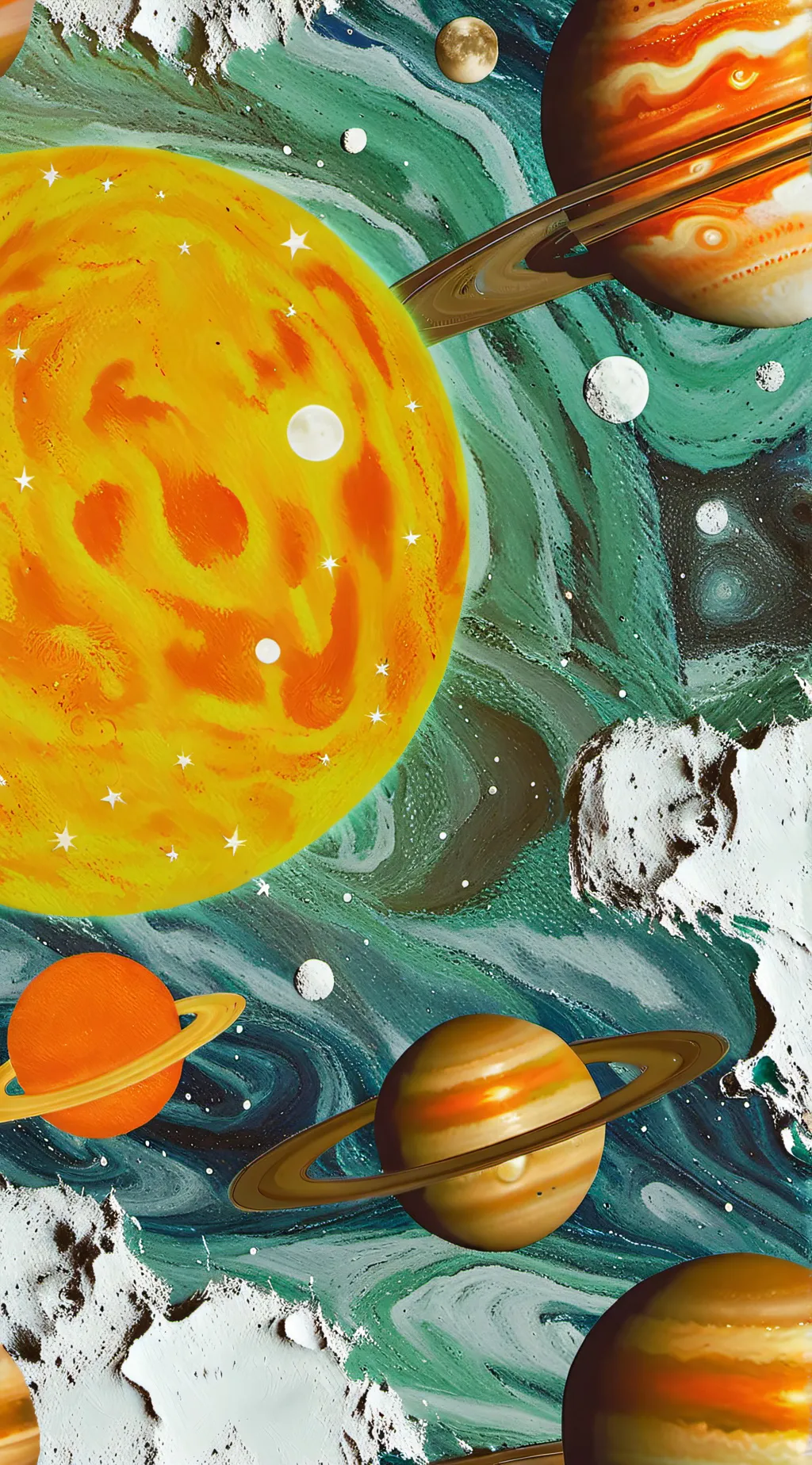 ai character: Solarballs!  background