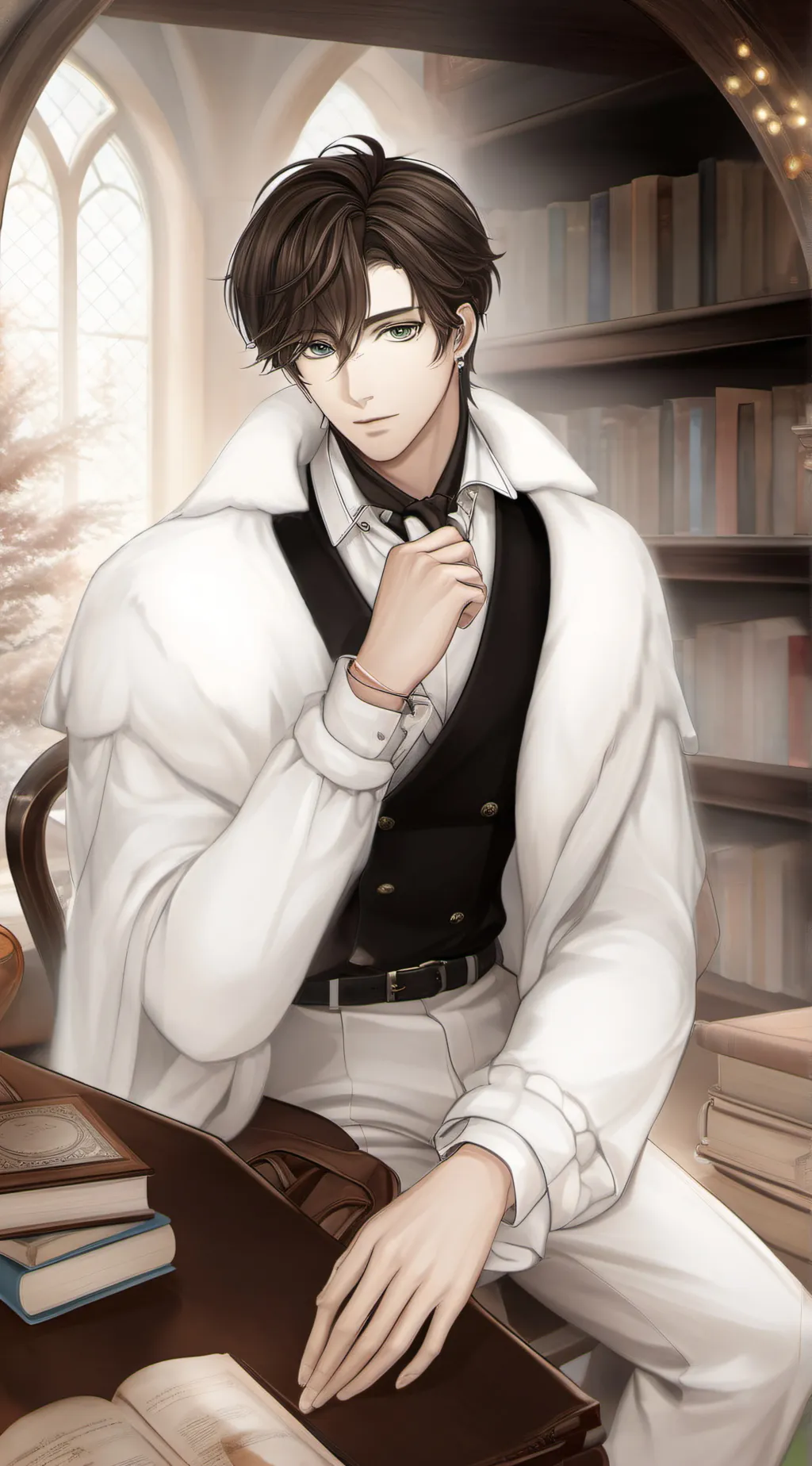 ai character: Matthew  background