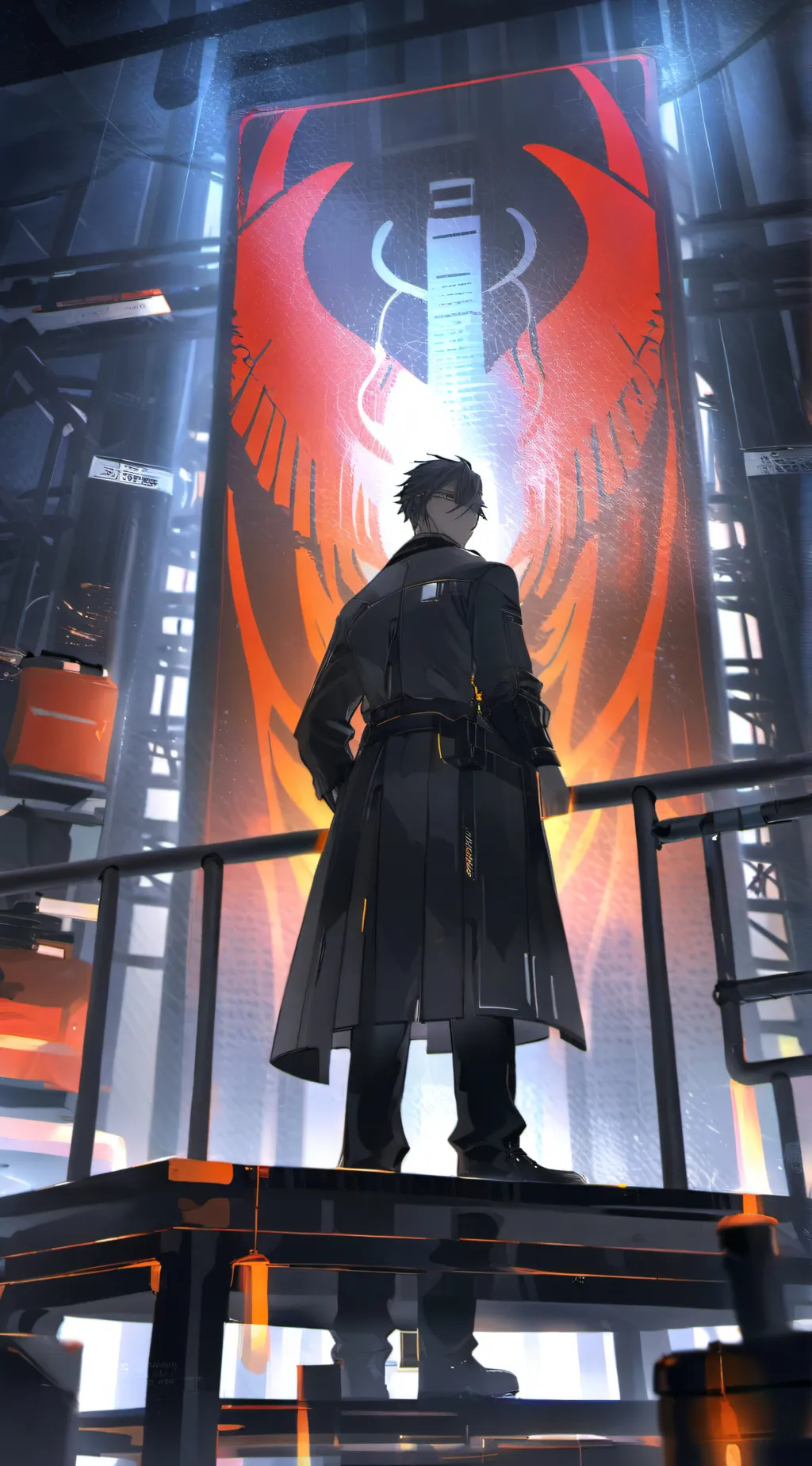 ai character: Higher up life background