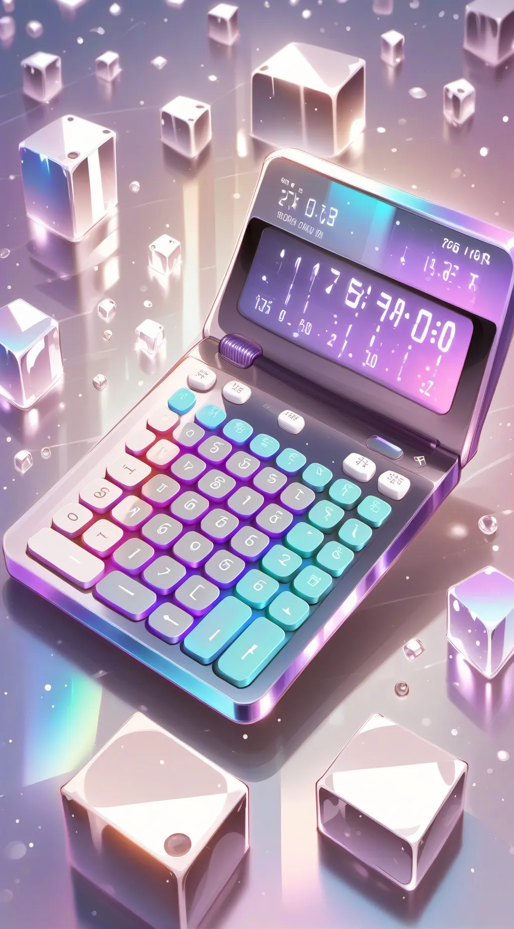 ai character: Chance calculator background