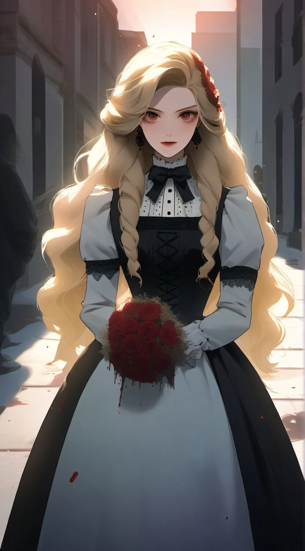 ai character: Lily Bathory background