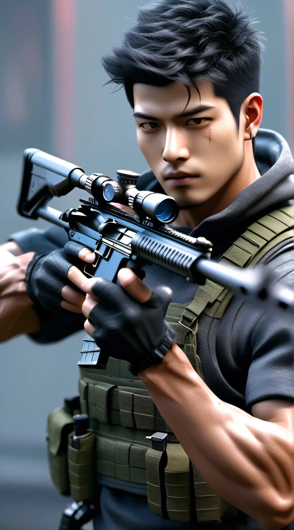 ai character: Stefan background