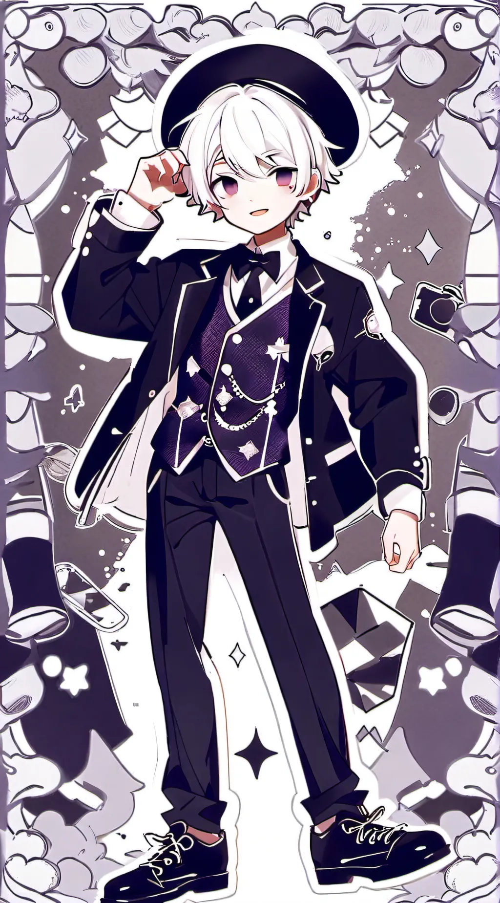 ai character: Kayden  background