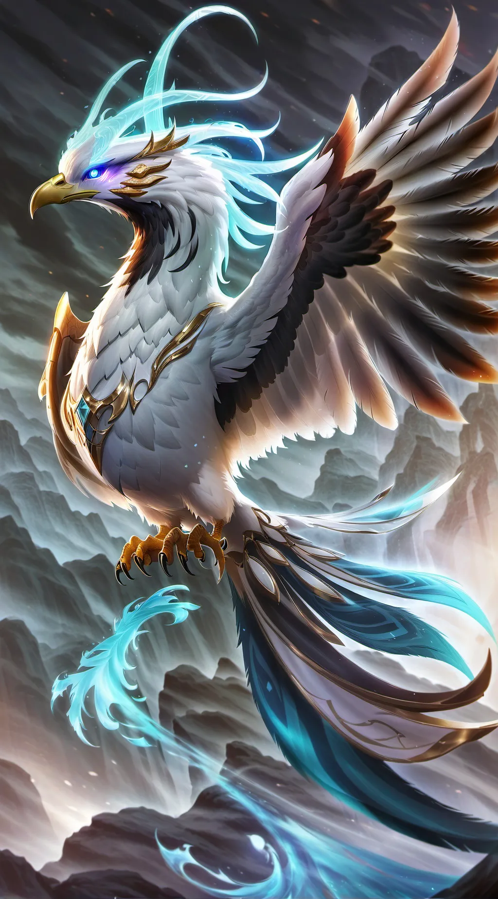 ai character: bravery background