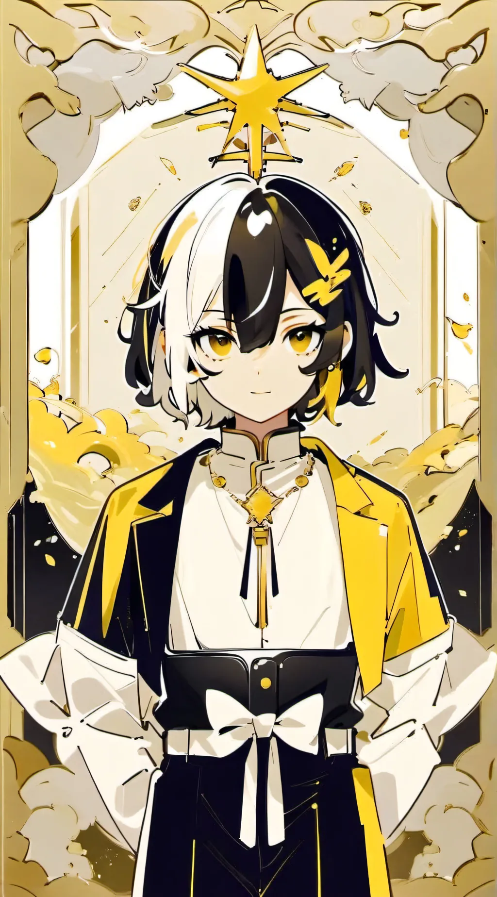 ai character: Fer 💜 background