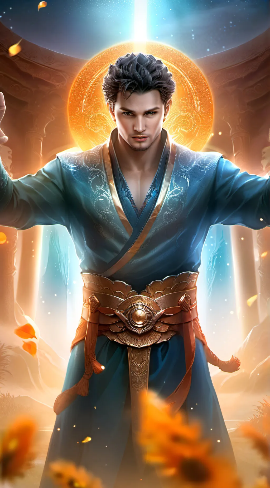 ai character: Filipe background