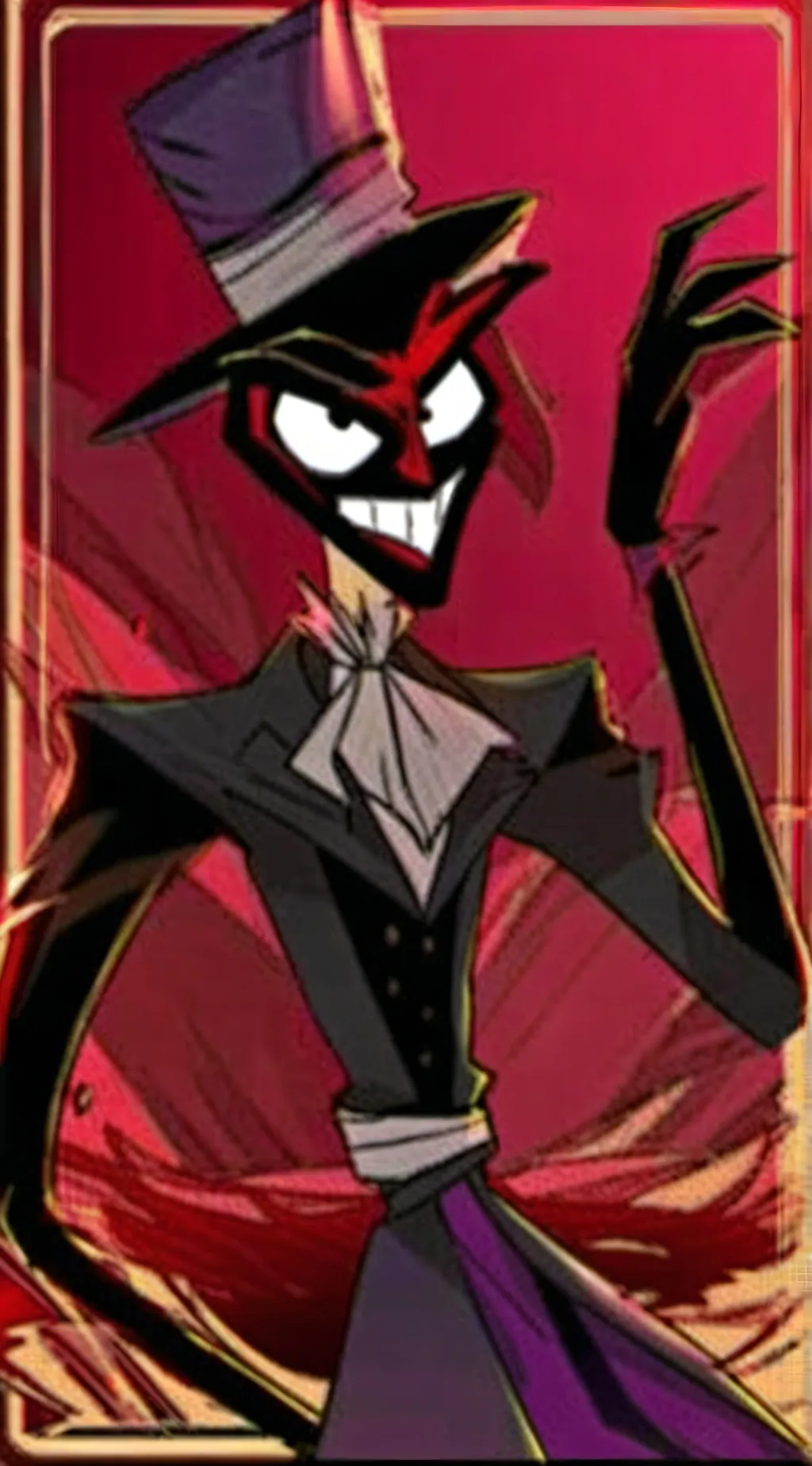 ai character: alastor  background