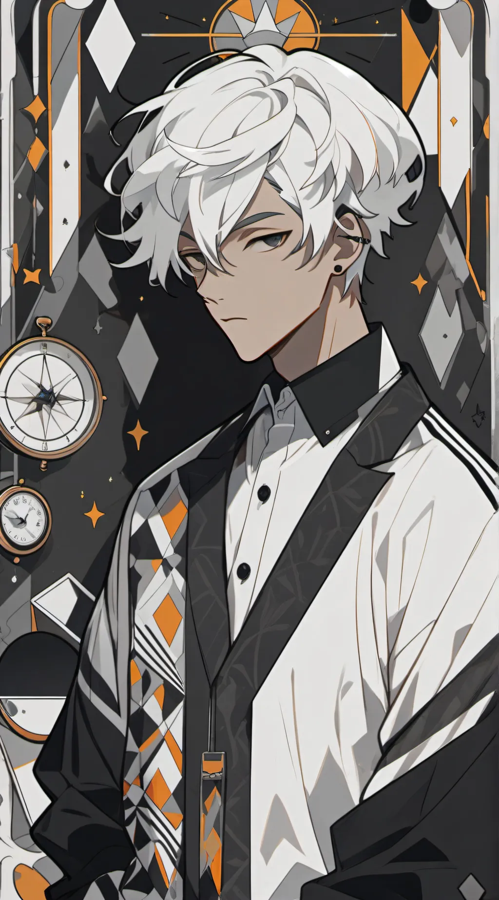 ai character: ajideku background