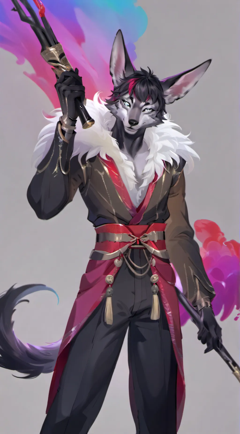 ai character: Blaze background