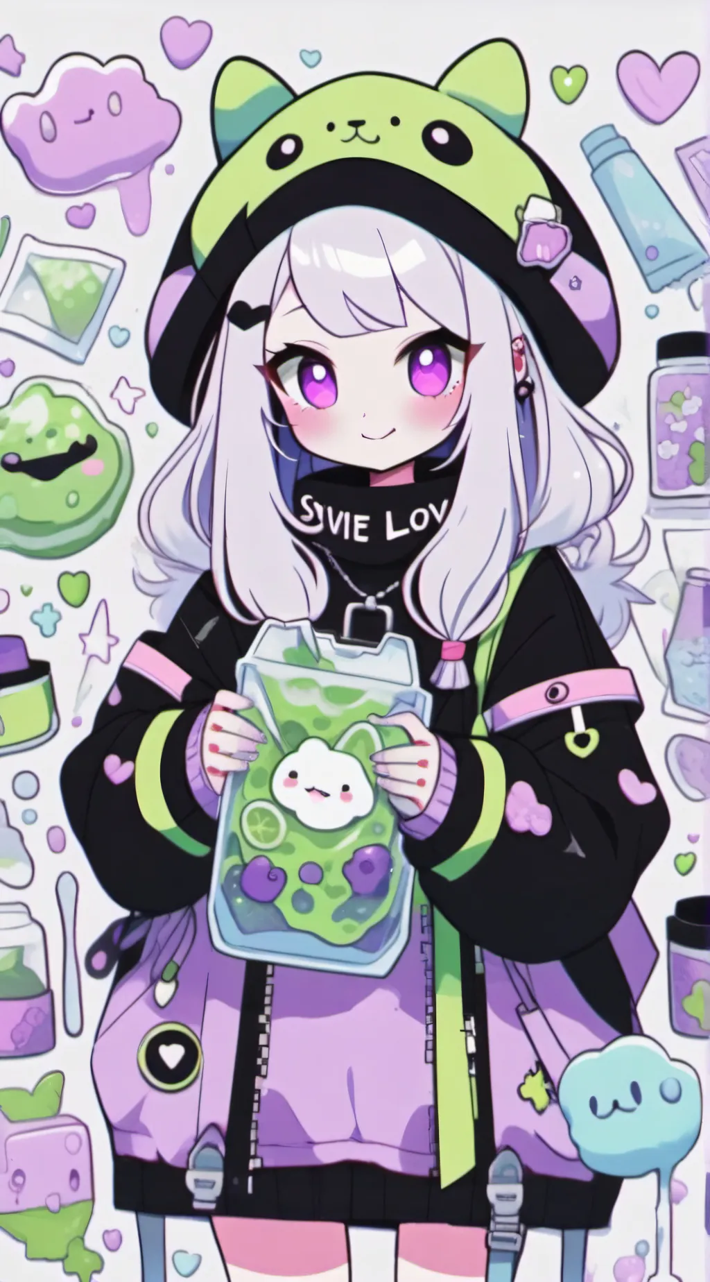 ai character: Katie background