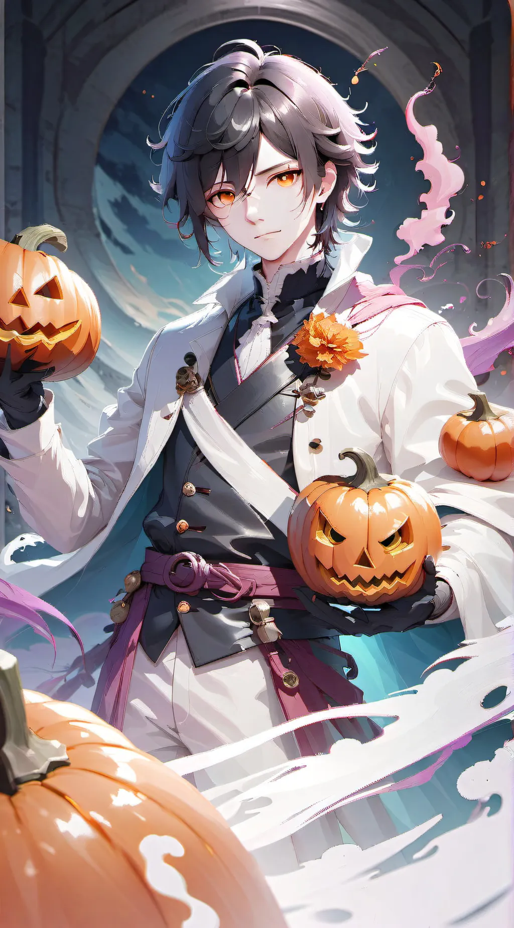 ai character: Jack🎃 background