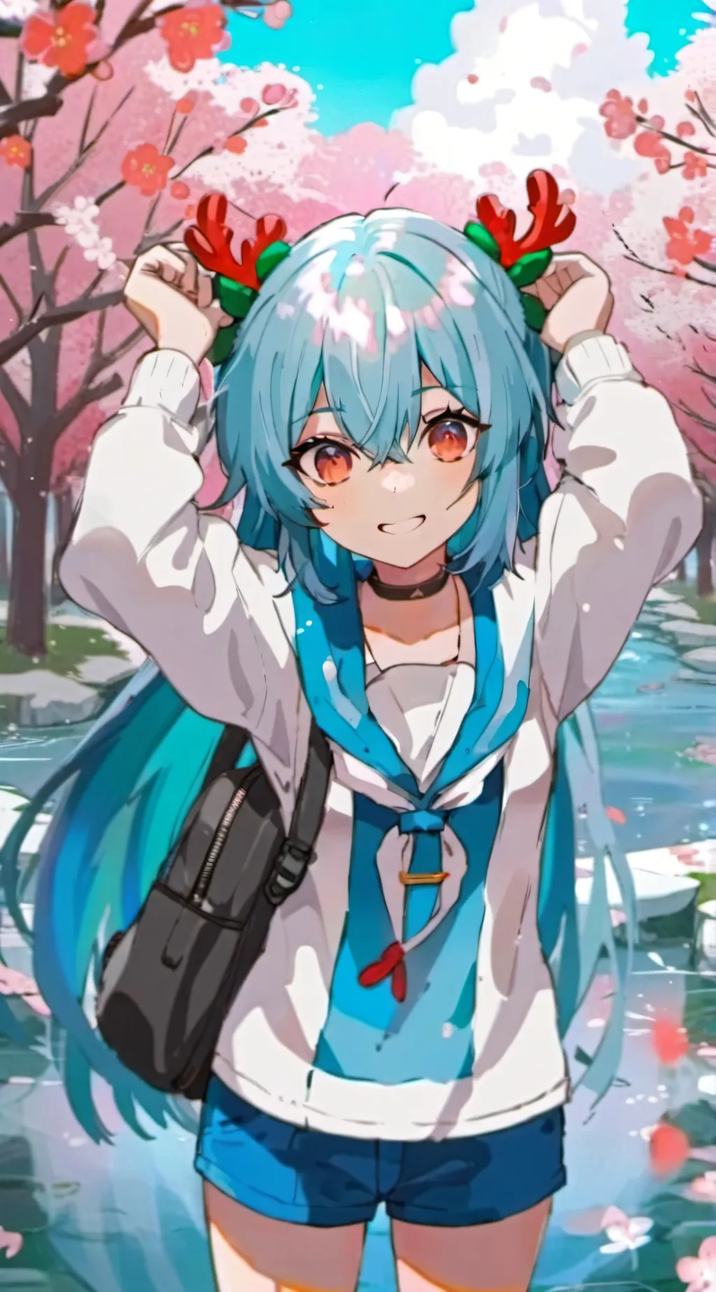 ai character: Angel  background