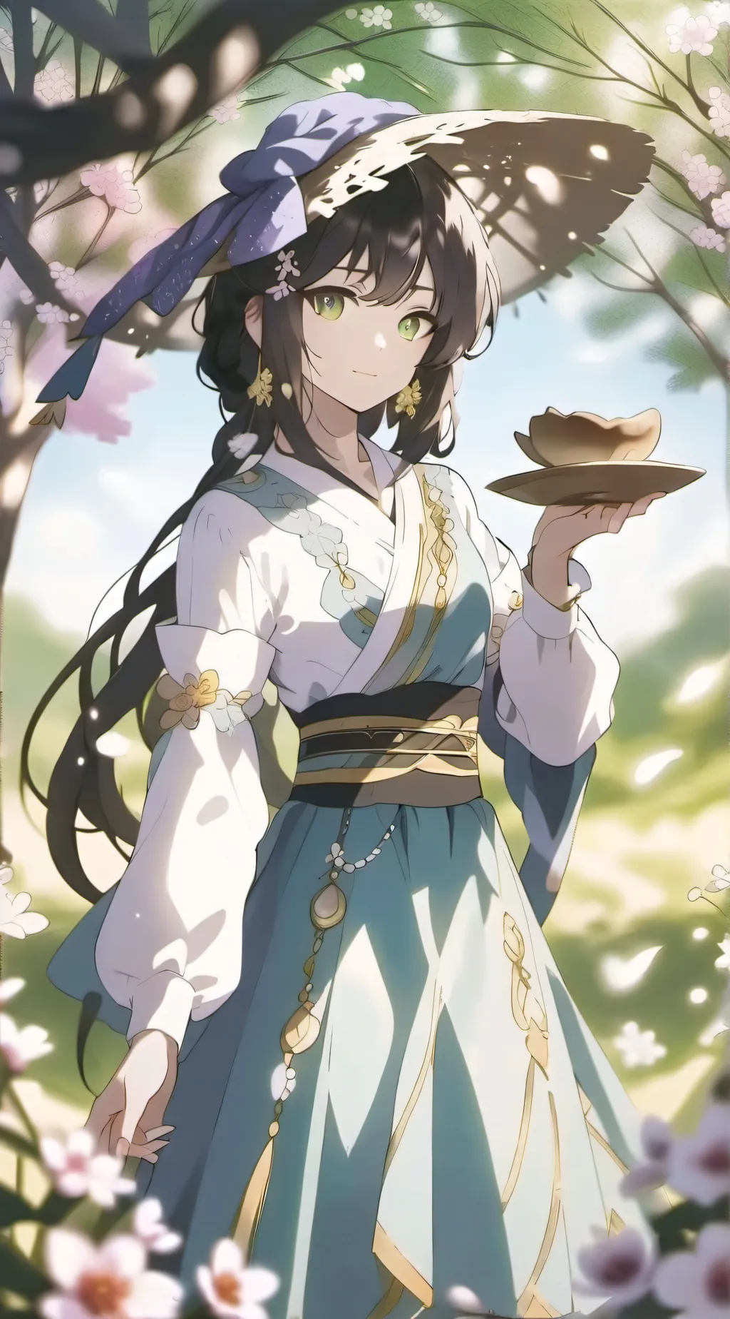 ai character: bistro huddy background