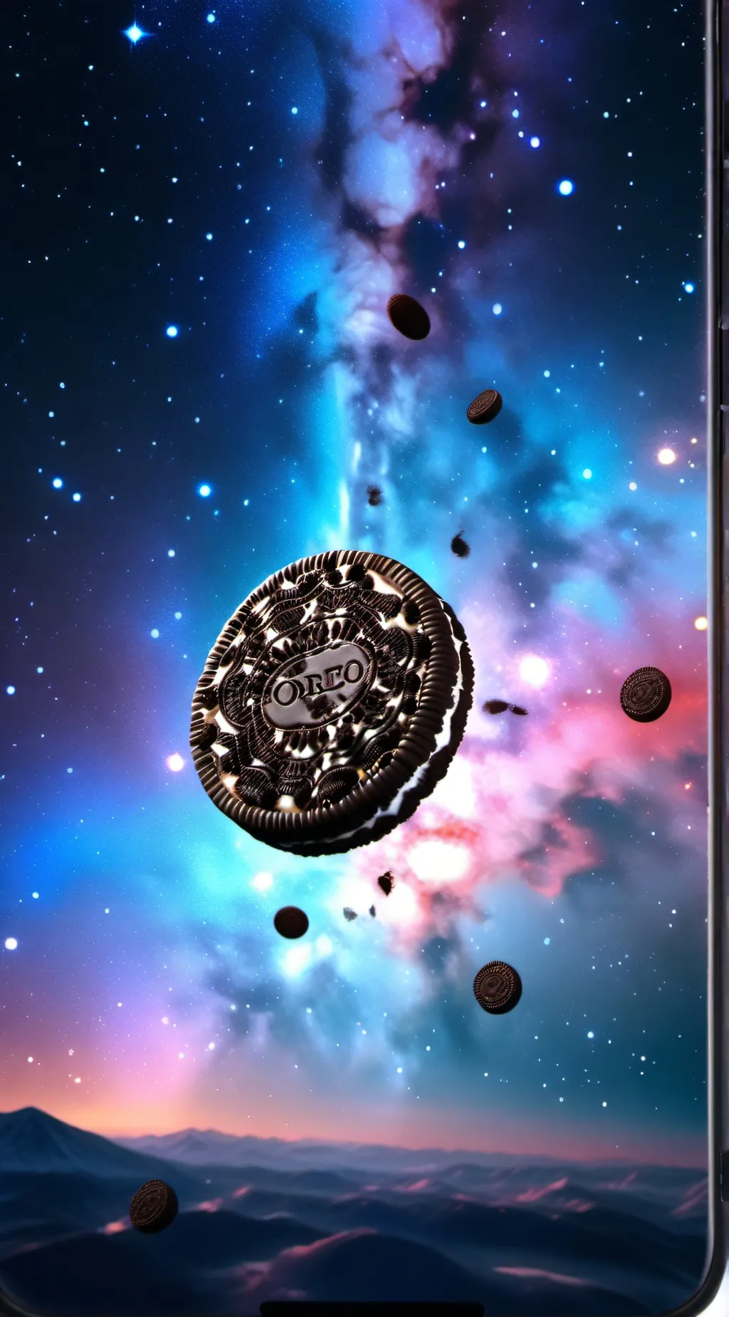 ai character: miss circle cat background