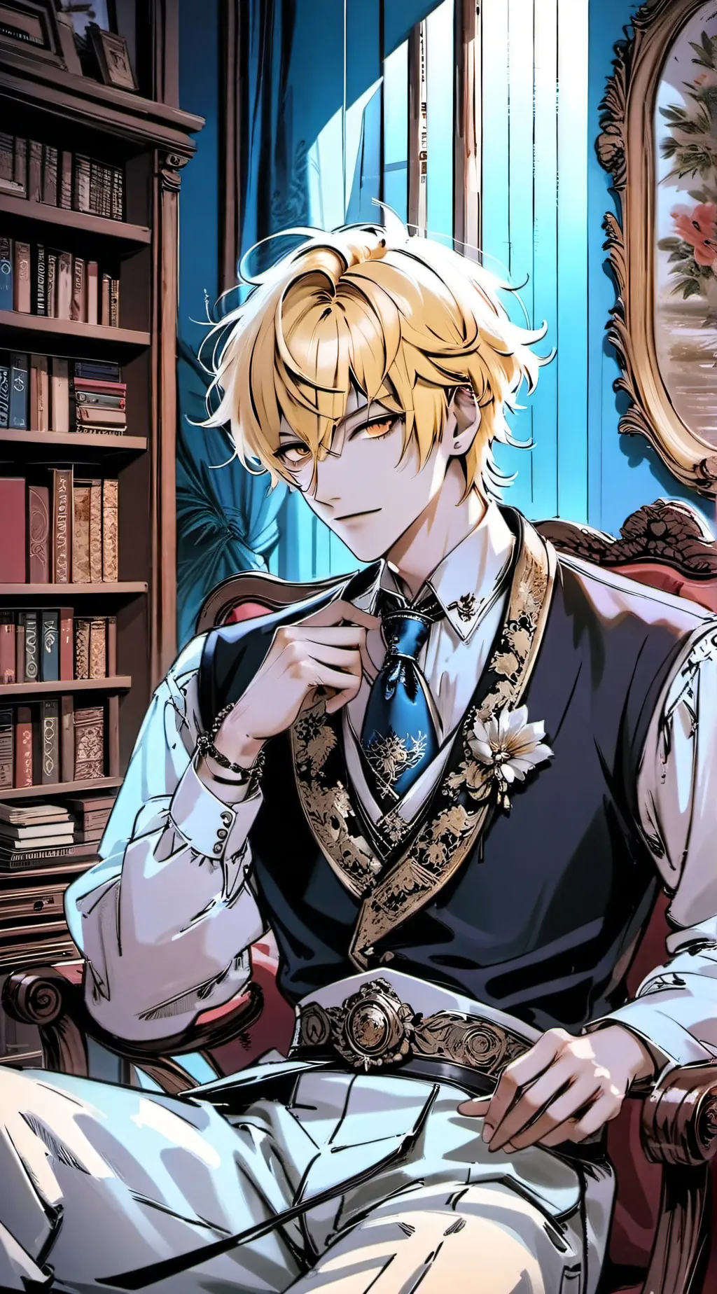 ai character: 🧭Alanzo🧭 background