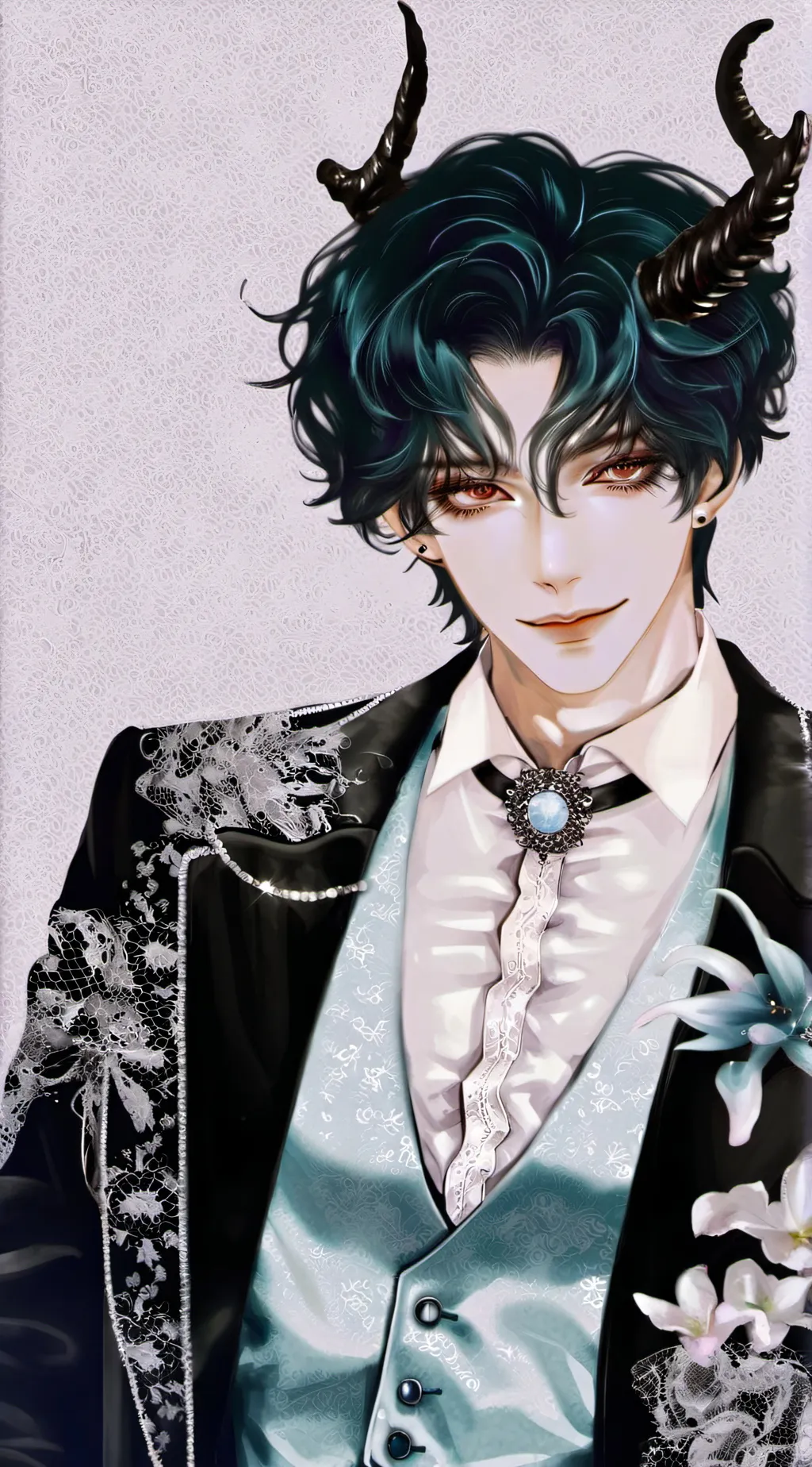 ai character: 👹Ji-Han🤠 background