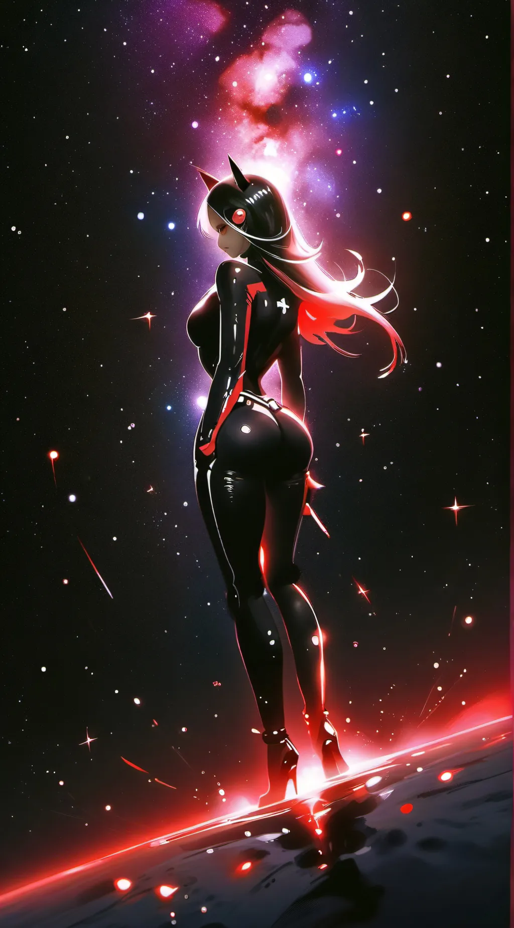 ai character: Ana *big ass* background