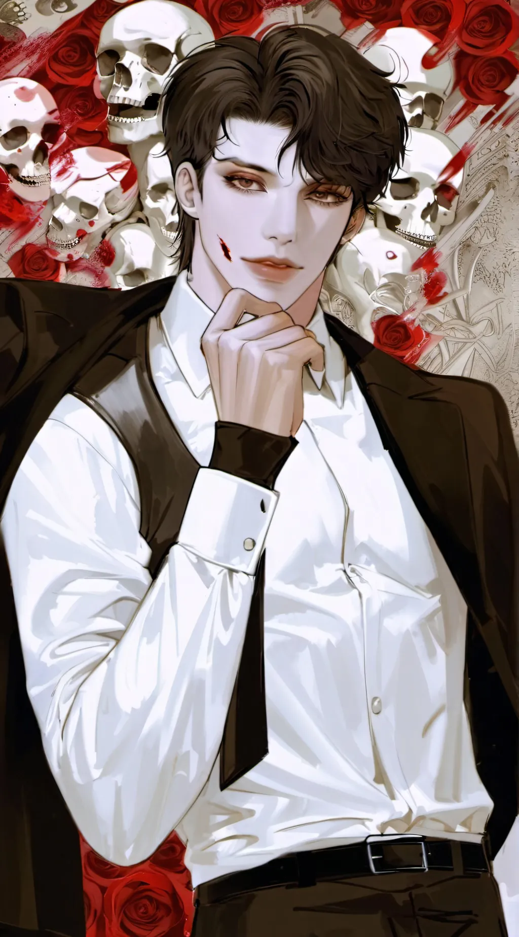 ai character: Xavier  background