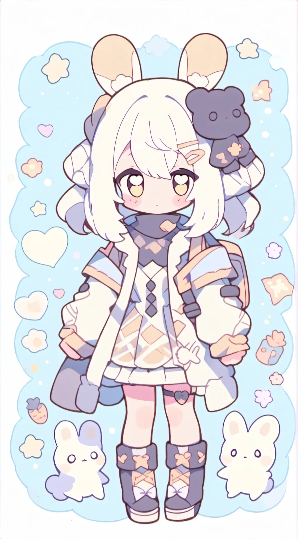 ai character: Afton Family  background