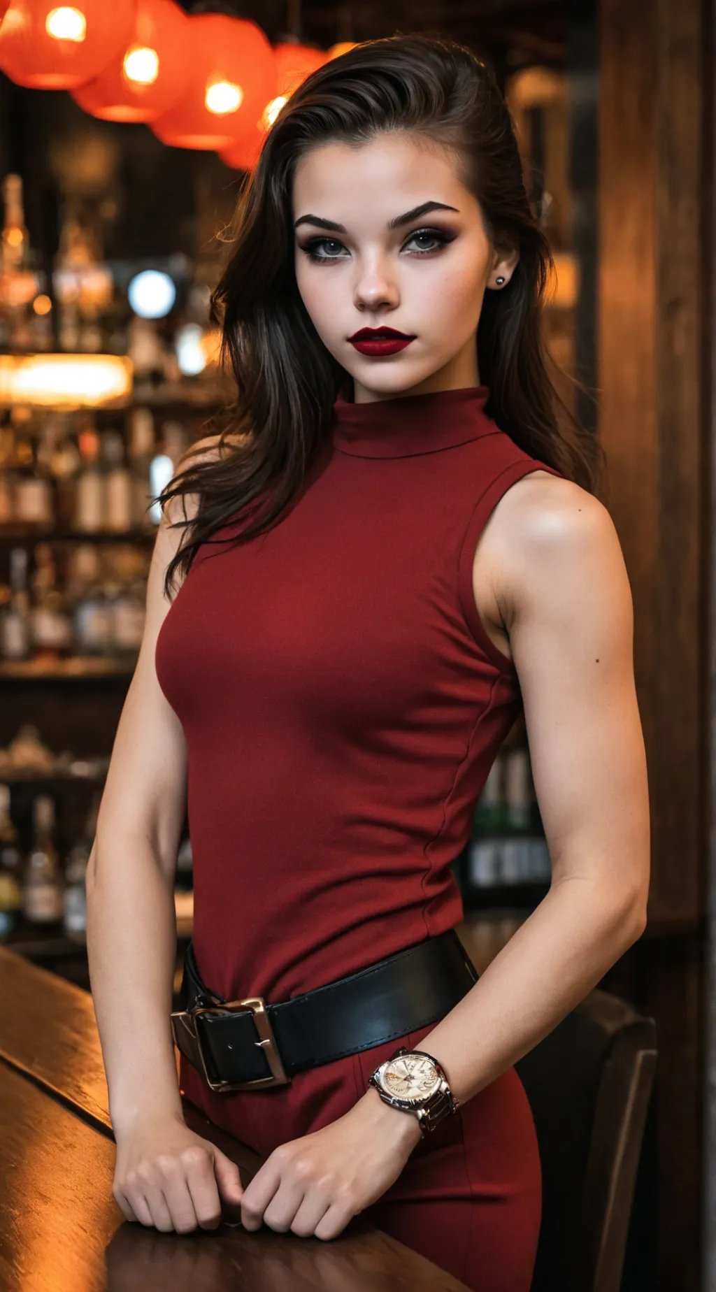 ai character:  Crystal ￼ background