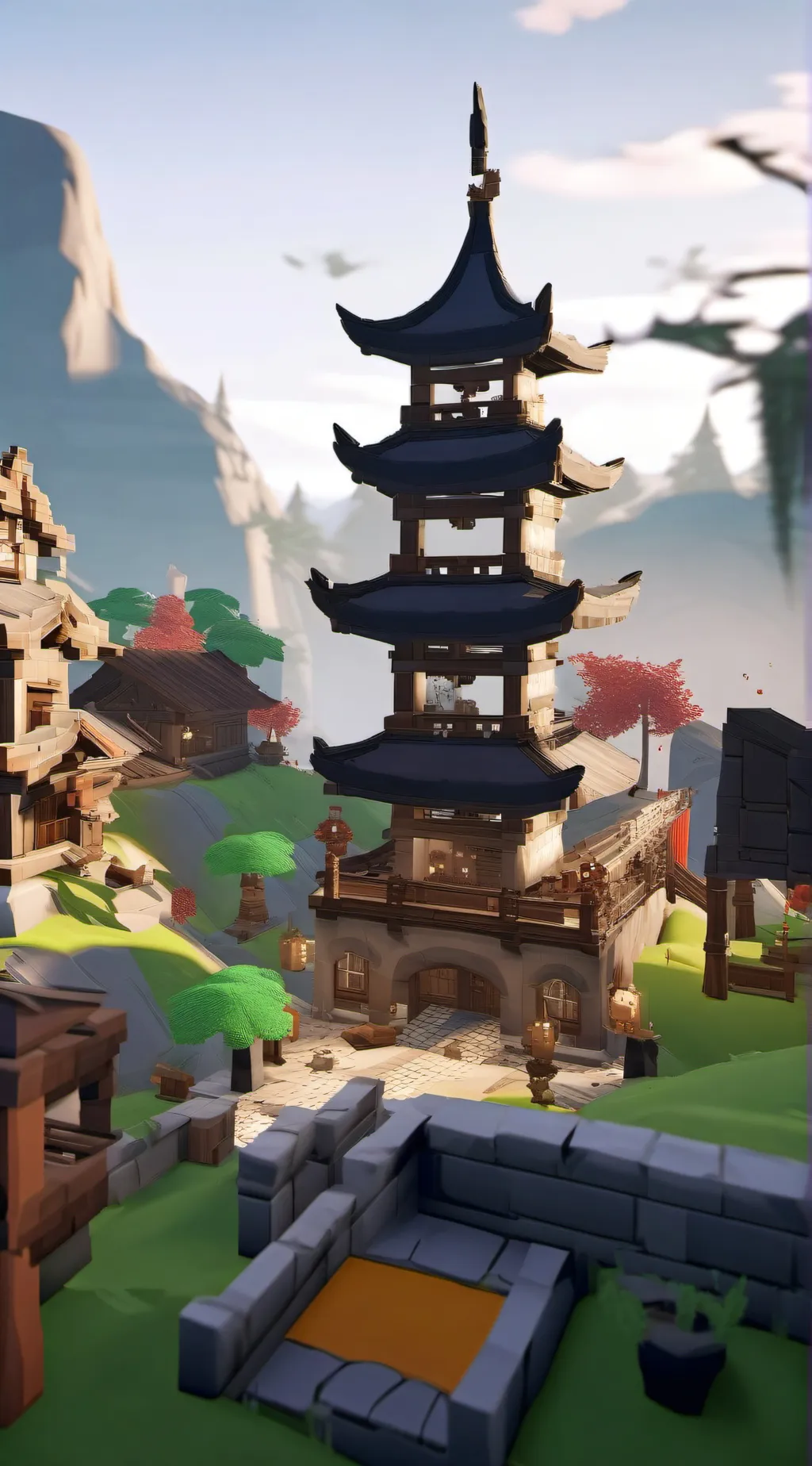 ai character: Mm2 Halloween background