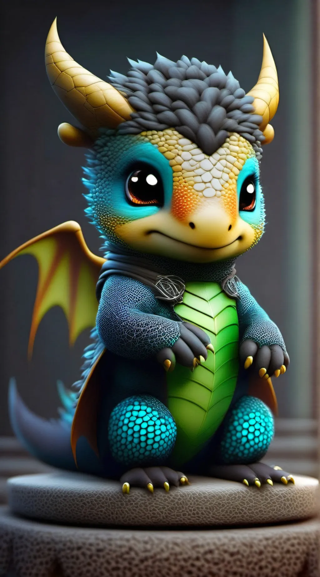 ai character: Jade winglet background