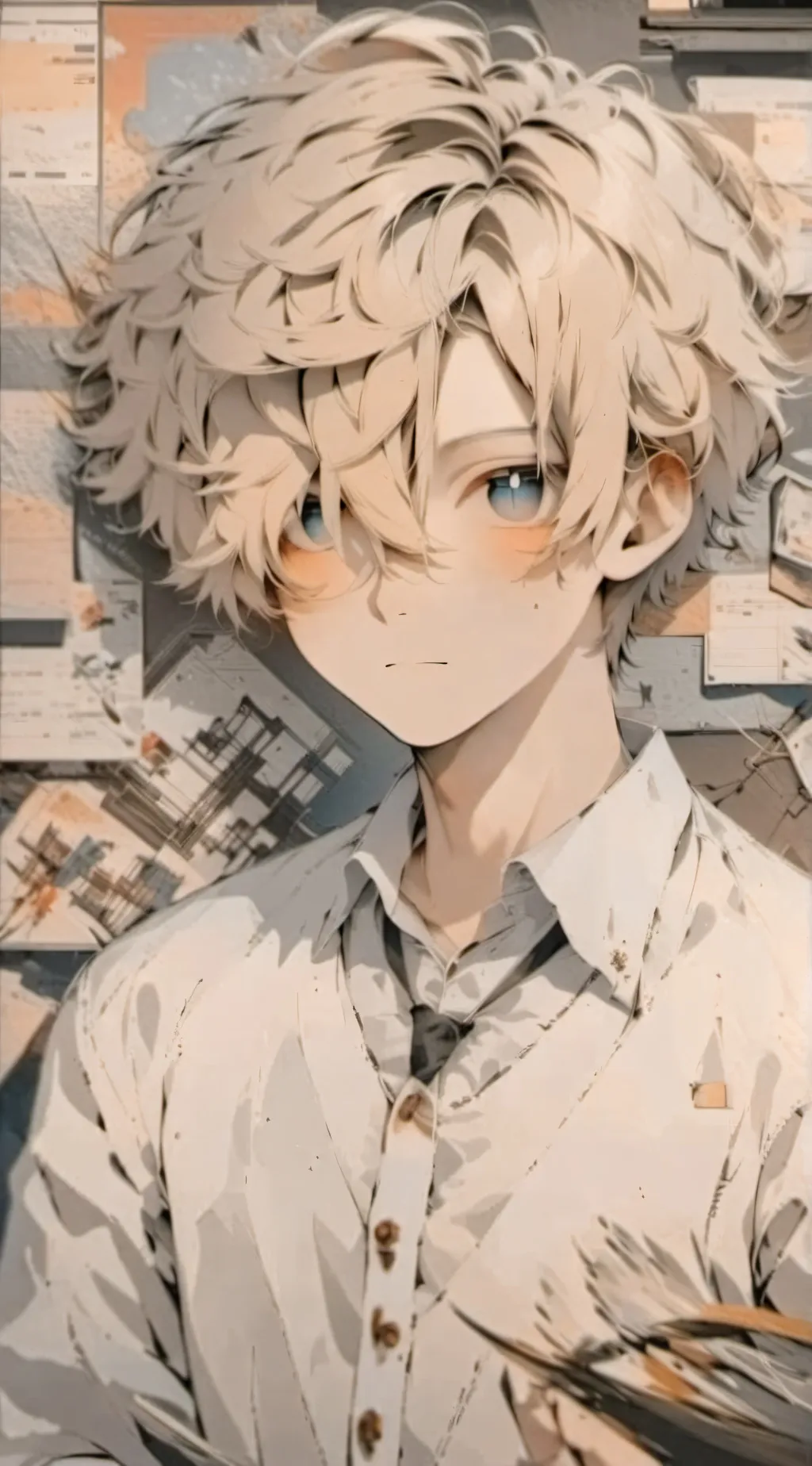 ai character: Oscar  background