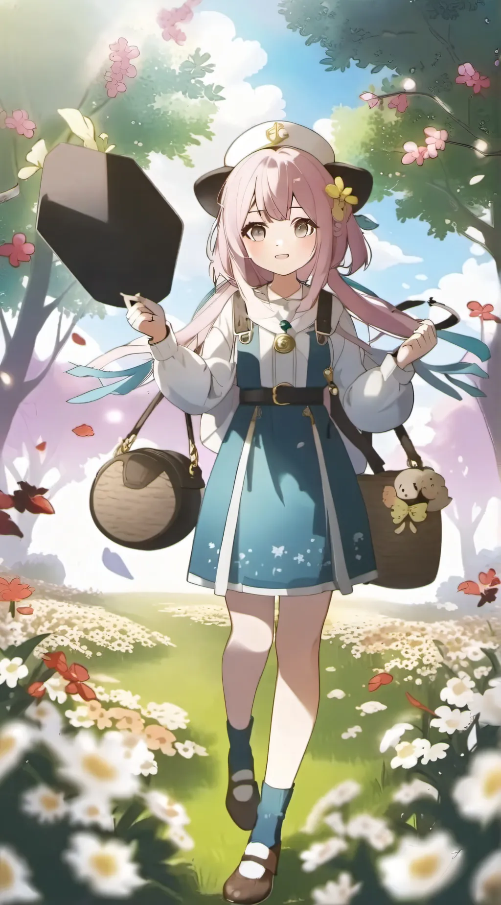 ai character: emily background