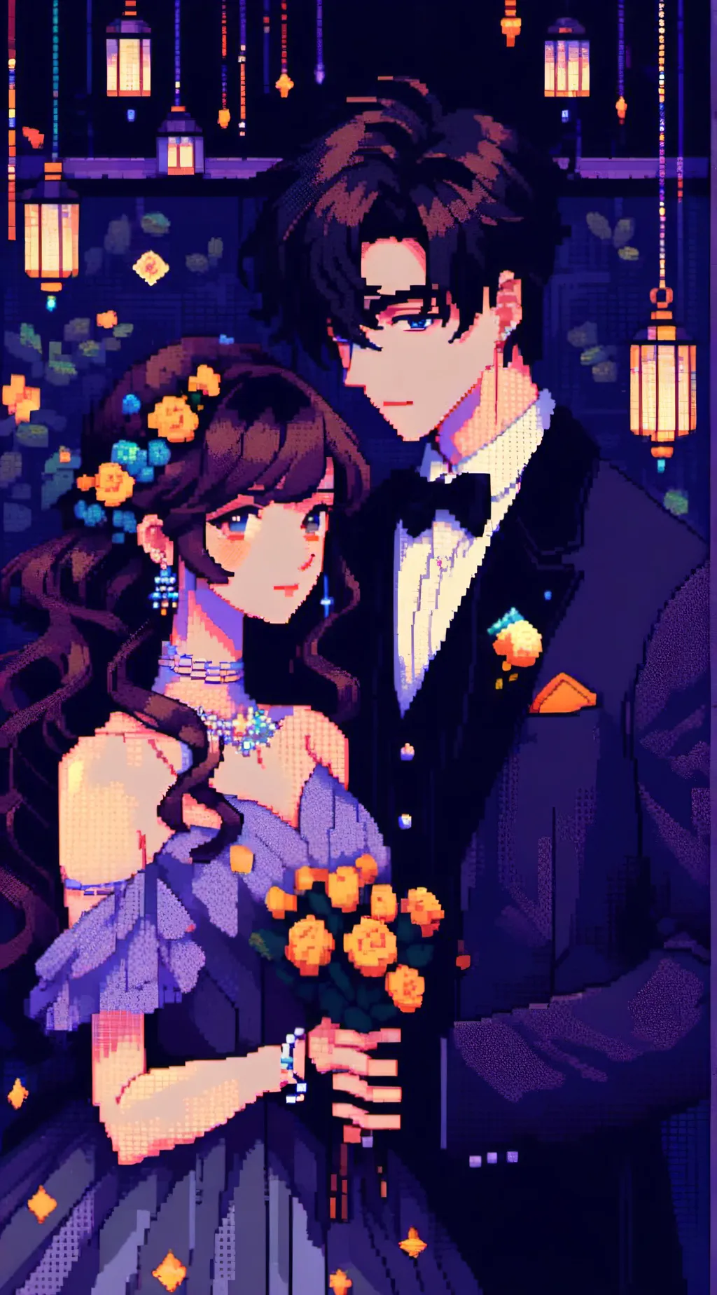 ai character: MHA Prom V2 background