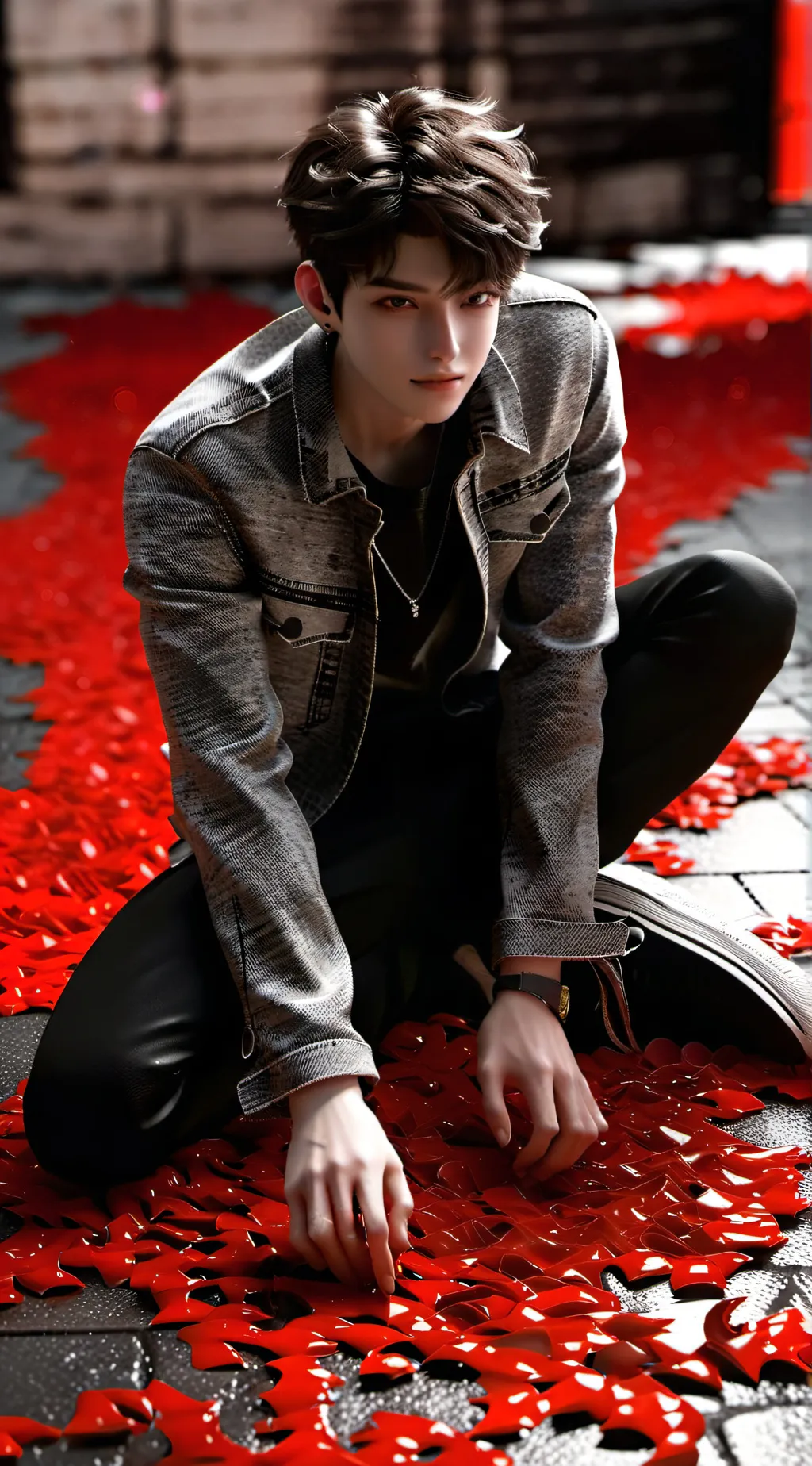 ai character: Miko background