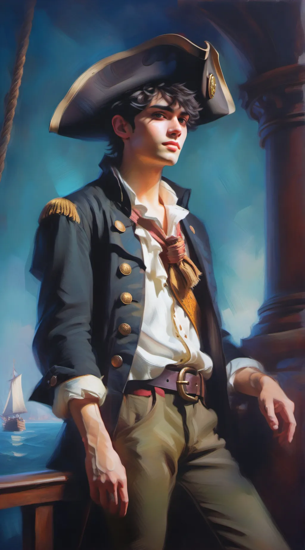 ai character: Captain Jackson  background